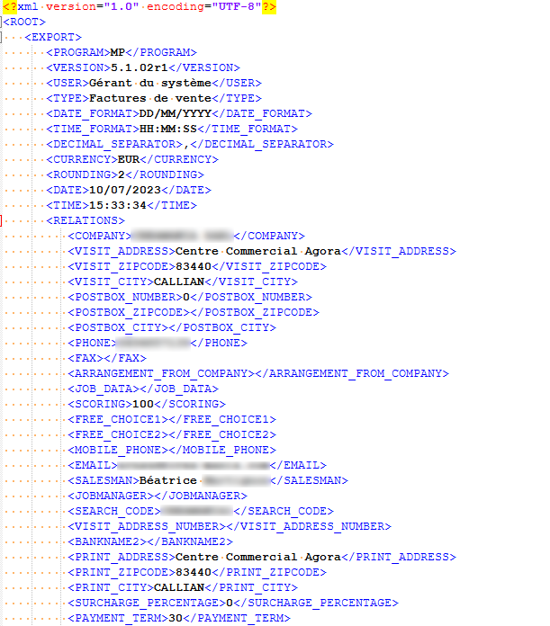 Flux XML source issu de MultiPress
